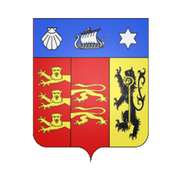 Wappen von Ouistreham Wappen von Ouistreham